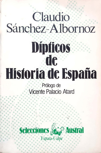 Dípticos De Historia De España Albornoz Espasa Calpe Usa 