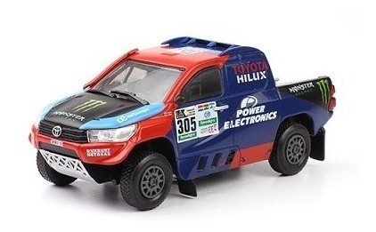 Llm -  Dakar 2 Coleccion - Toyota Hilux (2016)  - N 5 -1/43