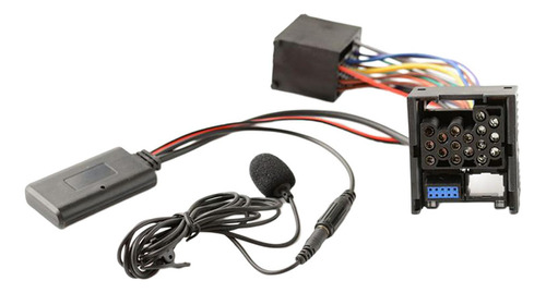 2x Adaptador Auxiliar Bluetooth Com Kit De Microfone Para