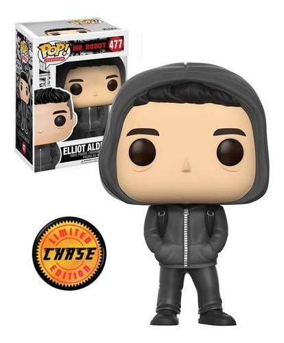 Funko Pop Elliot Alderson Chase #477 Serie Mr. Robot (Usado)