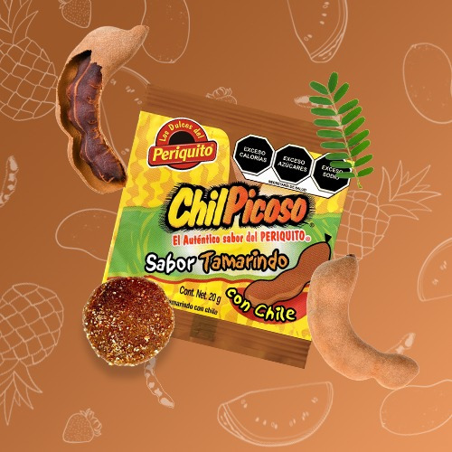 Chilpicoso Tamarindo 20 Piezas (400 Grs.)