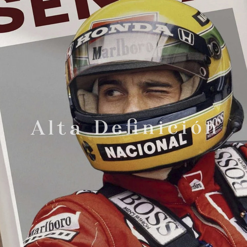 Set 3 Cuadros Formula 1 Senna Lauda Prost Marcos Madera