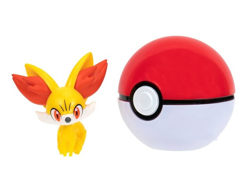 Pokemon Battle Ready Clip N Go Fennekin + Pokebola M4e 