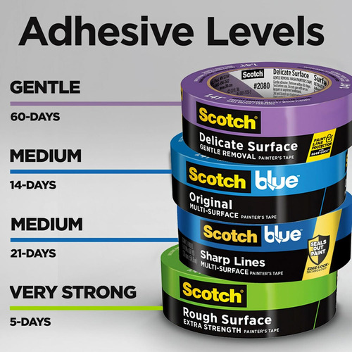 Scotchblue Sharp Lines Multi-surface Painter's Tape, 1.88...