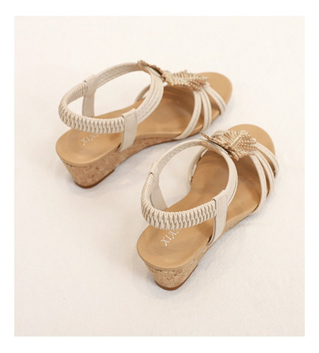 Sandalias Con Cremallera Casuales De Moda Casual Para Mujer