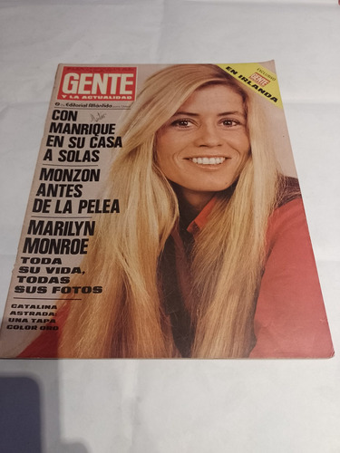 Revista Gente 369  Titanes En El Ring Marilyn Monroe 1972