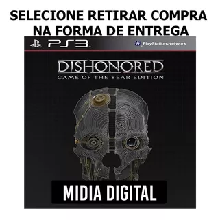Dishonored Game Of The Year + Dlcs - Jogos Ps3 Psn