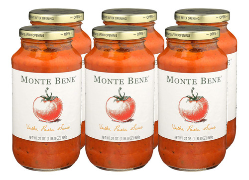 Monte Bene - Salsa De Pasta Marinara Picante - 24 Onzas paq