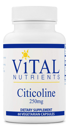 Vital Nutrients - Citicoline - Enfoque Mental Y Atencin - 60