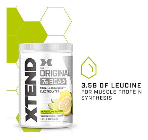 Bcaa Powder Xtend Original Lemon Lime Squeeze 30 Porciones