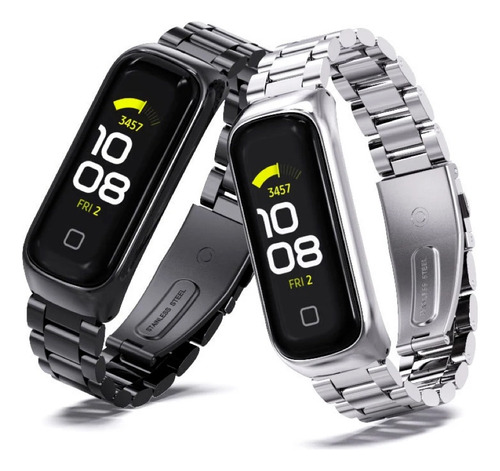 Correa Acero 3 Cuencas Para Samsung Galaxy Fit 2 Sm-r220