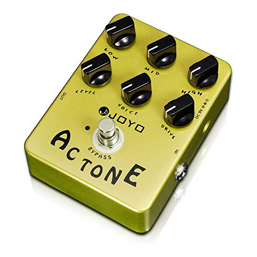 Distortion Vintage Tube Ac30 Amp Simulator Pedal Sonido...