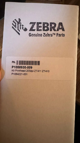 Zebra Zt411 cabeça de impressão 203dpi