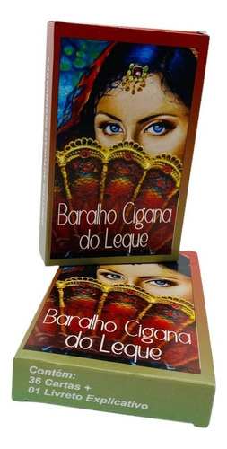 Paquete gitano de 36 tarjetas y manual de The Fan