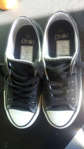 Zapatillas 47 Street Plataforma Original Talle 35