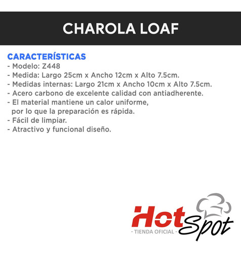 Imagen 6 de 7 de Molde Rectangular Para Pan De Caja Acero Antiadherente 25 Cm