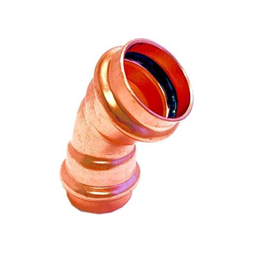 Codo De Cobre De 45 Grados De 1/2 Pulgada - Codo De Pre...