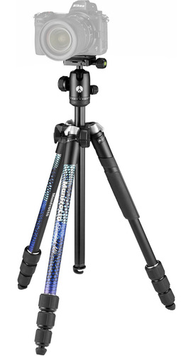 Manfrotto Element Mii Aluminum TriPod With Ball Head (blue)