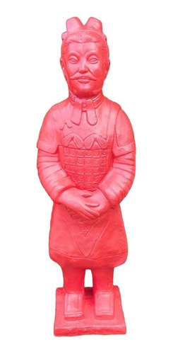 Figura Guerrero De Terracota Red 1.08 Cm