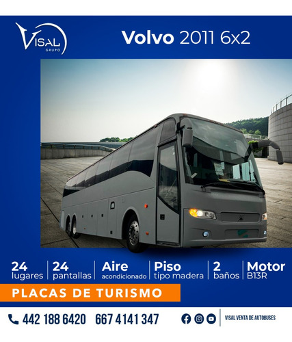 Volvo 2011 6x2 Con Placas Verdes