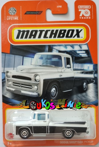 Matchbox Dodge Sweptside Pickup Dodge 70 Years 14/100