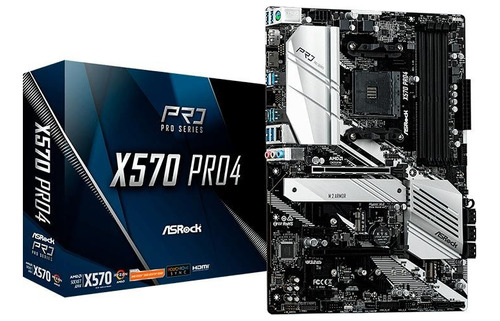 Placa Mãe Asrock X570 Pro4 Amd Am4 Atx Ddr4