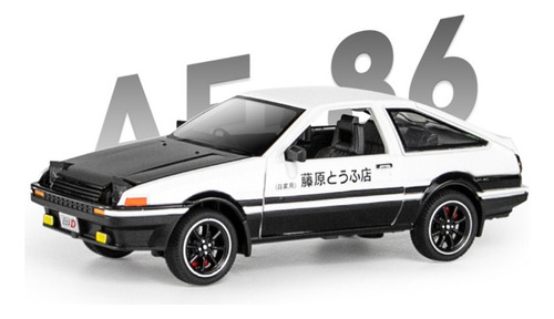 Modelos De Automóviles De Aleación Toyota Corolla Ae86 Con L