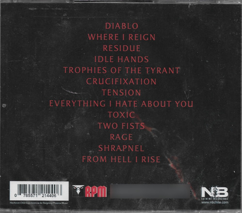 Kerry King - From Hell I Rise (cd)