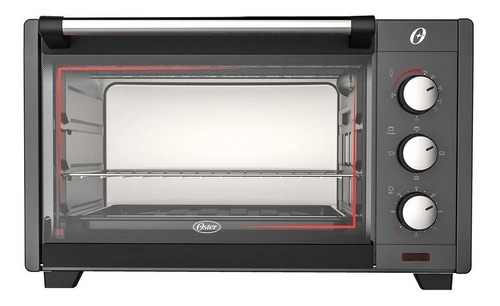 Horno de mesa eléctrico Oster TSSTTV7030 30L negro/grafito 127V