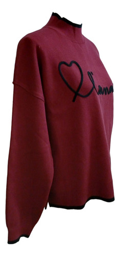Sweater Mujer Tipo Buzo Tejido Amplio De Viscosa K-lipso