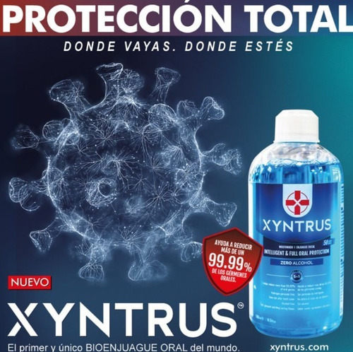 Bioenjuague Bucal Sin Alcohol Xyntrus Brix Covid Bacterias
