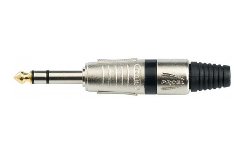 S3cprobk Plug Conector Proel Estereo 1/4 Negro