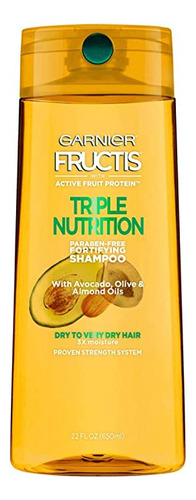 Garnier Fructis Champ&uacute; Cabello Seco A Muy Seco, Trip.