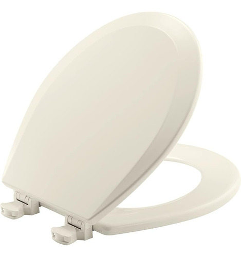 Asiento Para Inodoro Bemis 1500ec 146 Bisagras Fáciles Limpi Biscuit