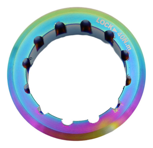 Anillos De Bloqueo De Cassette De Bicicleta Multicolor
