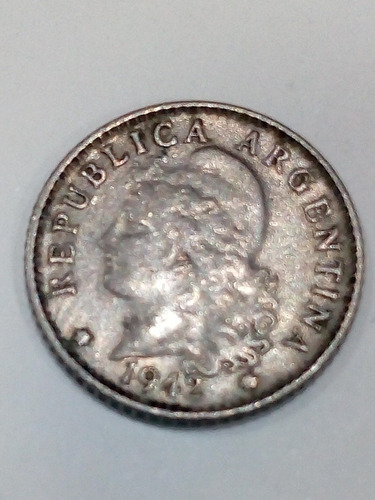 Moneda De 5 Centavos Año 1942
