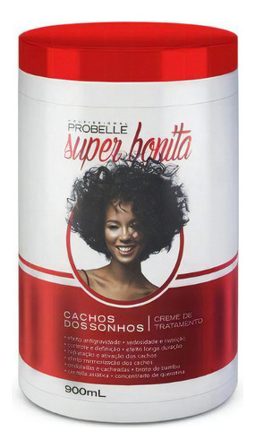 Creme De Tratamento Cachos Dos Sonhos Probelle - 900ml