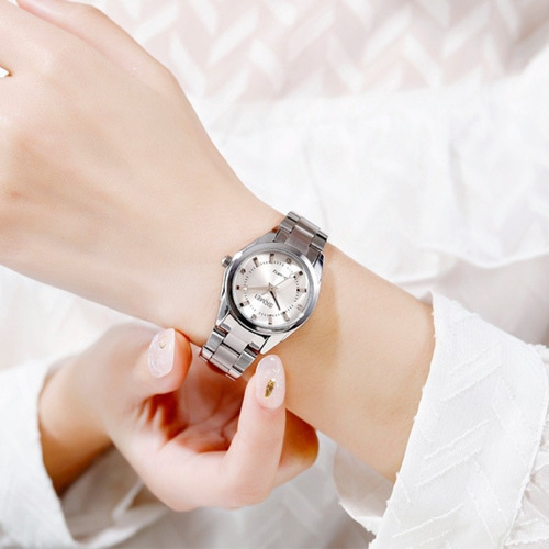 Reloj De Cuarzo Inoxidable Analógico De Moda Skmei 1620