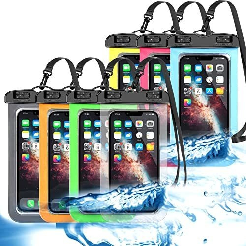 5 Paquete Universal Impermeable Teléfono Bolsa, Thjcu