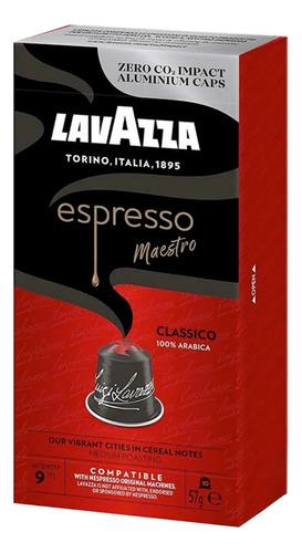 Lavazza Cápsulas De Café Espresso Maestro Clasicco Pack X 12