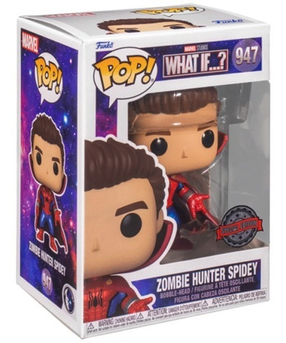 Funko Pop Spiderman - Zombie Hunter Spidey No Way + Poster