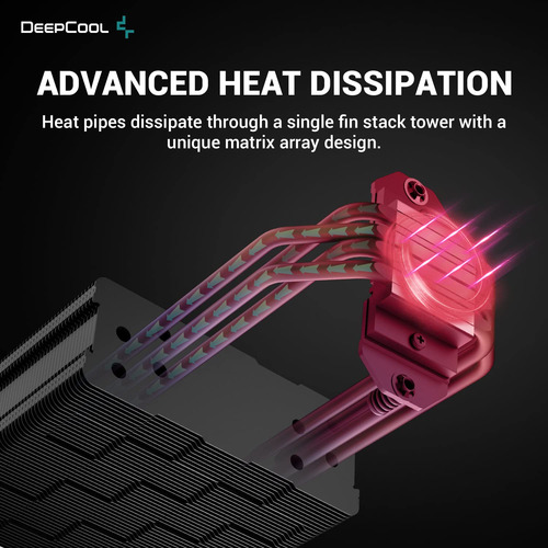 Deepcool Ak400 Zero Dark Plus Disipador De Aire Para Cpu ...