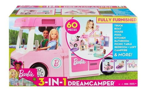 Barbie, Camper De 3 En 1