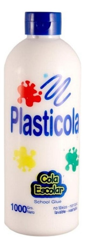 Adhesivo Vinilico Plasticola X 1 Kilo Cola Escolar
