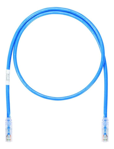 Patch Cord Cat 6a 3 Metros Azul Panduit 