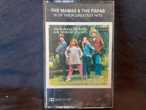 Fita K7 - The Mamas & The Papas - 16 Of Their Greatest Hits