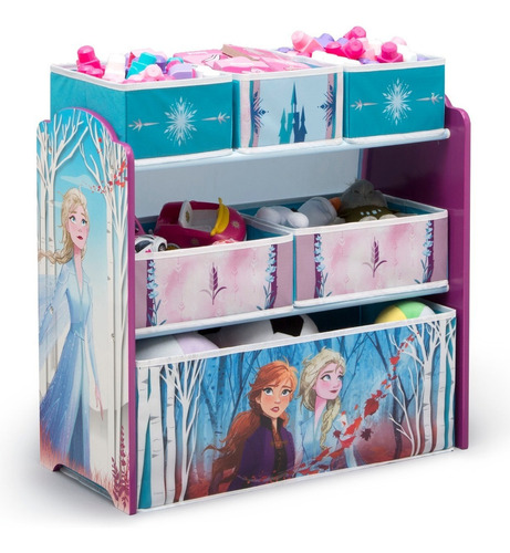 Juguetero Organizador Infantil Con Stickers Frozen 2