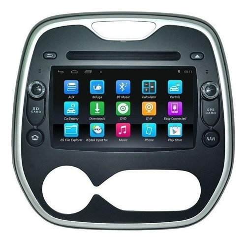 Renault Captur 2017-2019 Dvd Gps Bluetooth Radio Touch Hd Sd