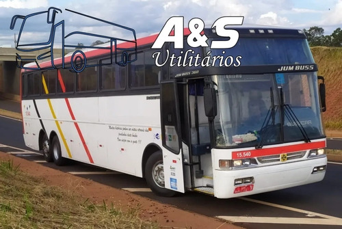 Imagem 3 de 5 de Busscar Jumbuss 1999 Scania K420 6x2 Completo Ais Ref 686