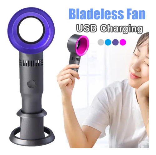 Ventilador Pequeño, Sin Aspas, Cómodo, Portátil, Multifunció